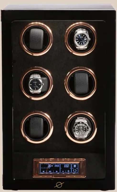 Roogs Caixa Rotativa para 6 Relógios WW109