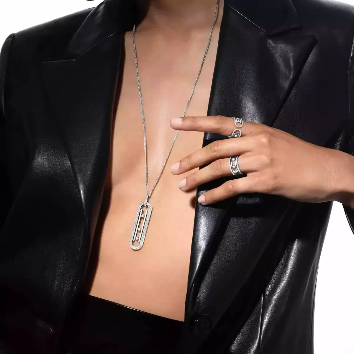 Image White Gold Diamond Ring