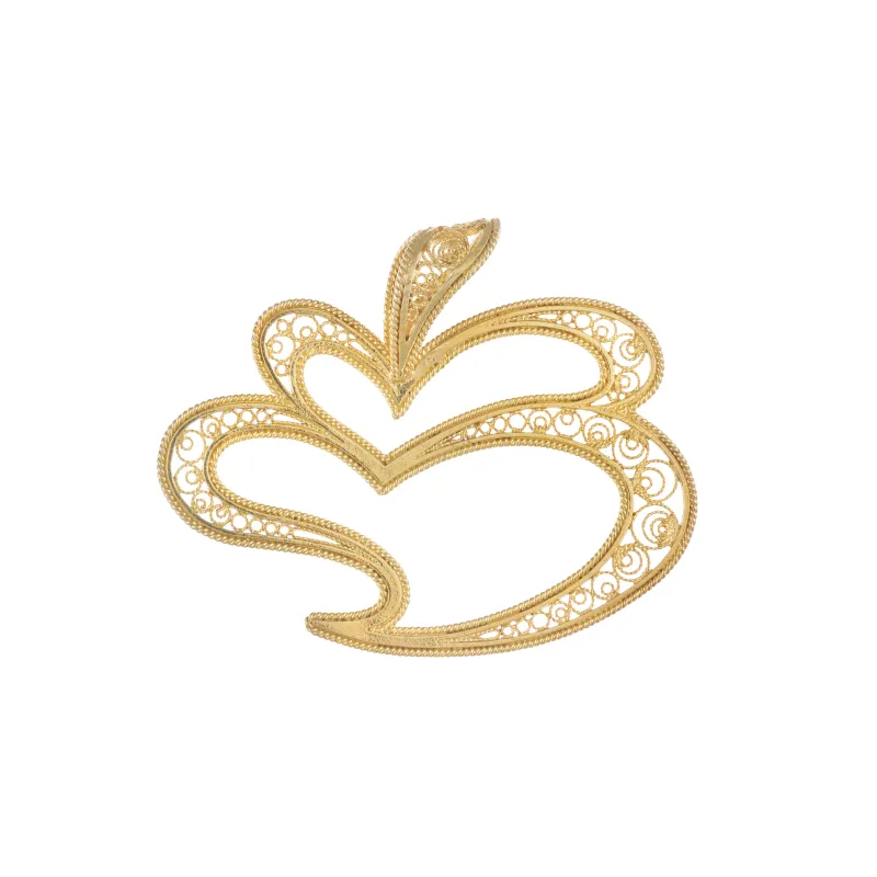 Marcolino Filigree Pendant in Silver 0144.R