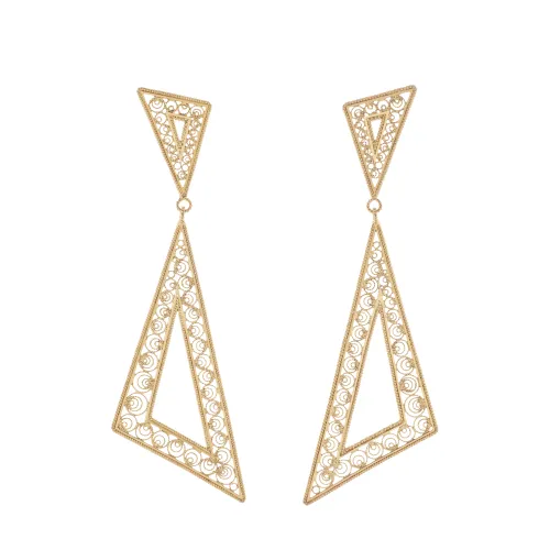 Imagem Brincos de Filigrana em Prata