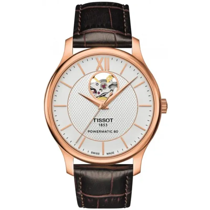 Tissot Tradition Powermatic 80 Open Heart T063.907.36.038.00
