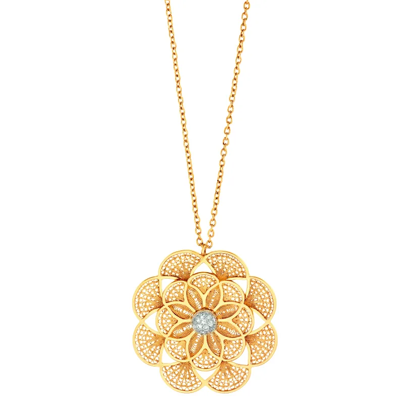 Eleutério Colar Ouro Amarelo CLOA0144