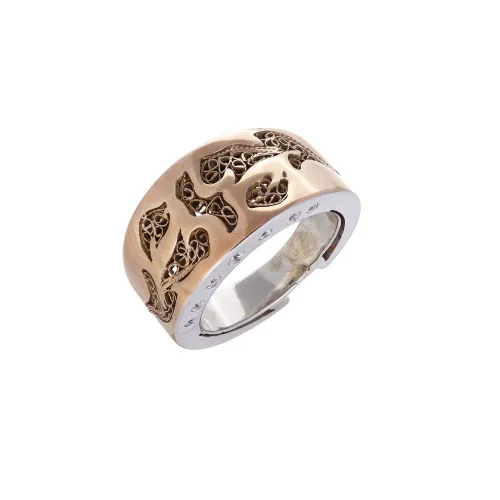 Image Verdegreen Ring in Steel