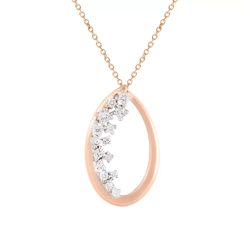 K Di Kuore Necklace with Diamonds 451954