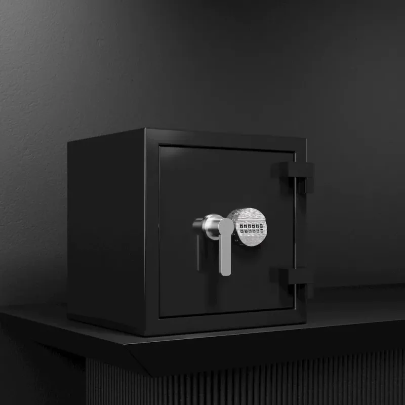 Marcolino Black High-Security Safe with 2 Time Movers CM2P