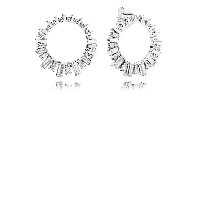 Pandora Glacial Beauty Earrings 297545CZ