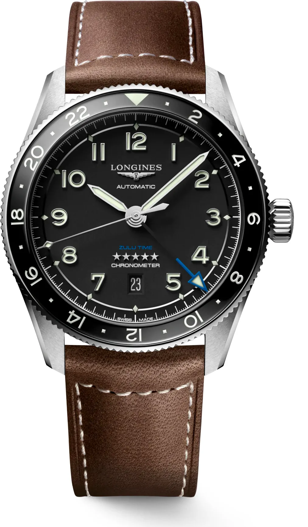 Longines Spirit Zulu Time L38124532 Marcolino