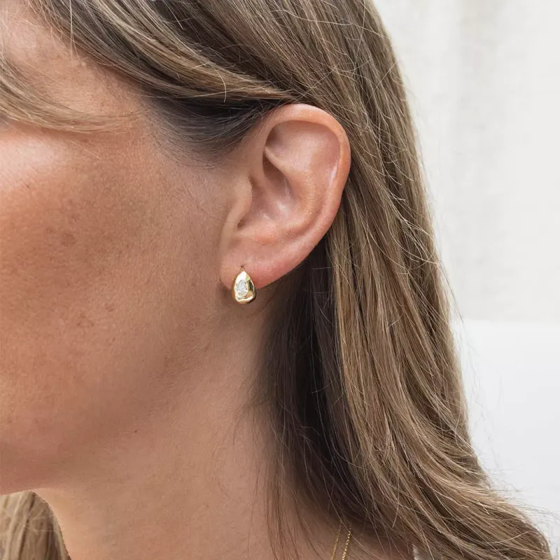 Mesh Silver Earrings 8255006DC1