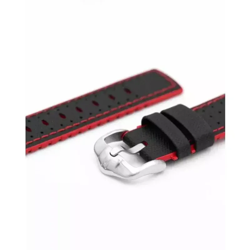 Hirsch Bracelet Robby  Black/Red L 0912094050-4-22