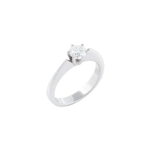 Marcolino White Gold Ring with Diamonds A8964