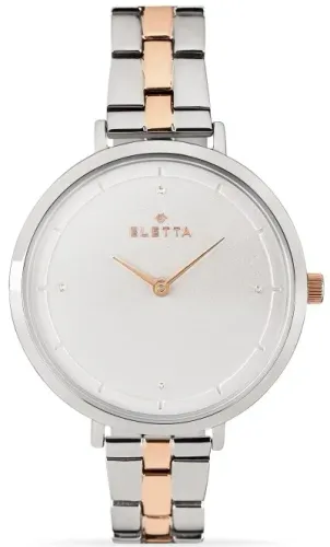 ELETTA Aço 34, Branco,Brac Aço e Rosa                       