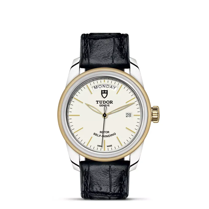 Tudor Glamour Date+Day M56003-0107