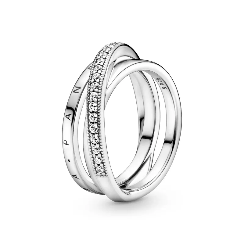 Pandora Signature Cross Ring 199057C01-50