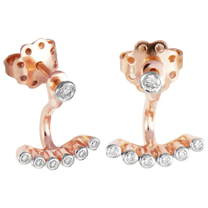 K Di Kuore Brincos com Diamantes 461553