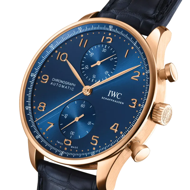 Iwc Schaffhausen Portugieser Chronograph Ouro IW371614
