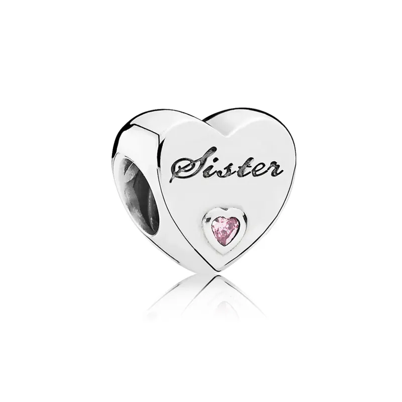 Pandora Sister Love Charm 791946PCZ