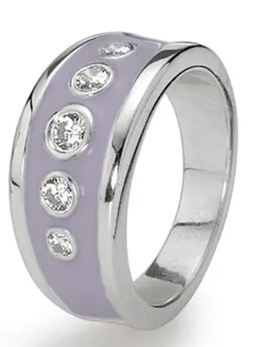 Image Anel Pandora Prata C/Esmalte E Zico