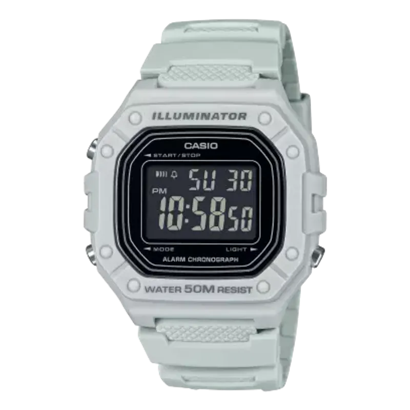 Casio Timeless W-218 Series W-218H-8BVEF