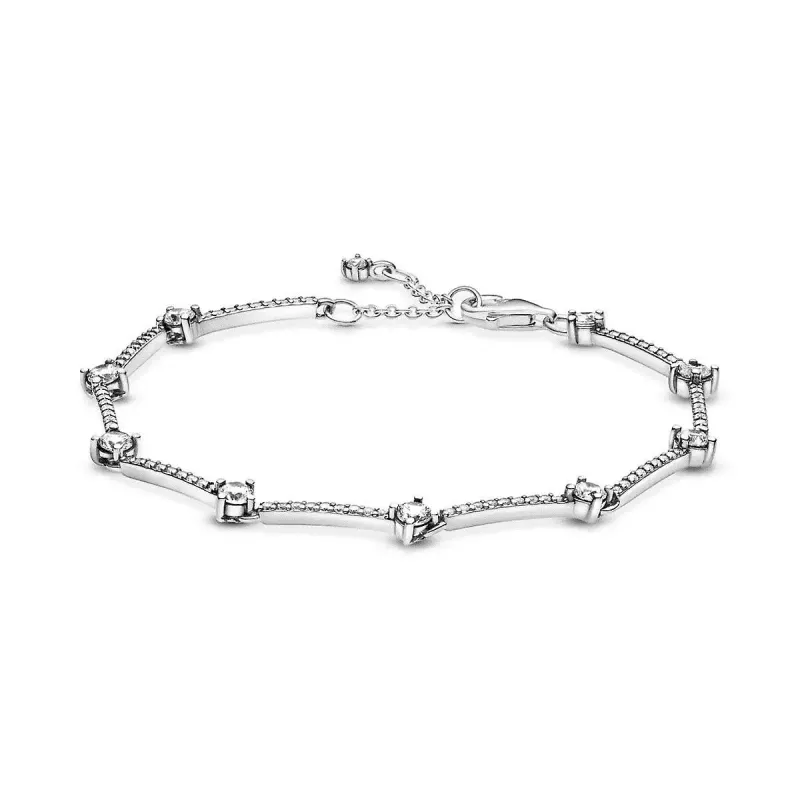 Pandora Pulseira Pavé Bars 599217C02-16