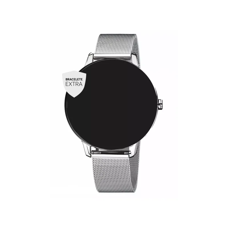 One Smartwatch Strap Silver Mesh OSWB02S
