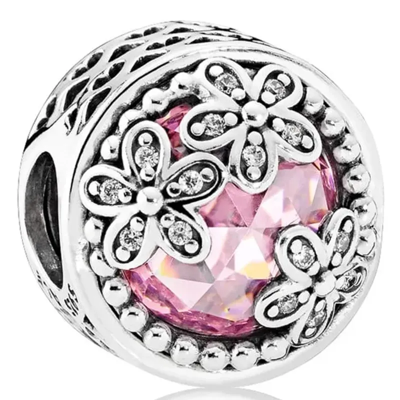 Pandora Cnt Ag C/Zirc Rs Daisy 2,5G 792055PCZ