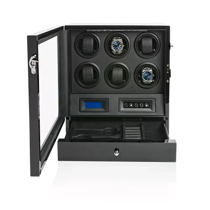 Roogs Watch Winder for 6 Waches WW43
