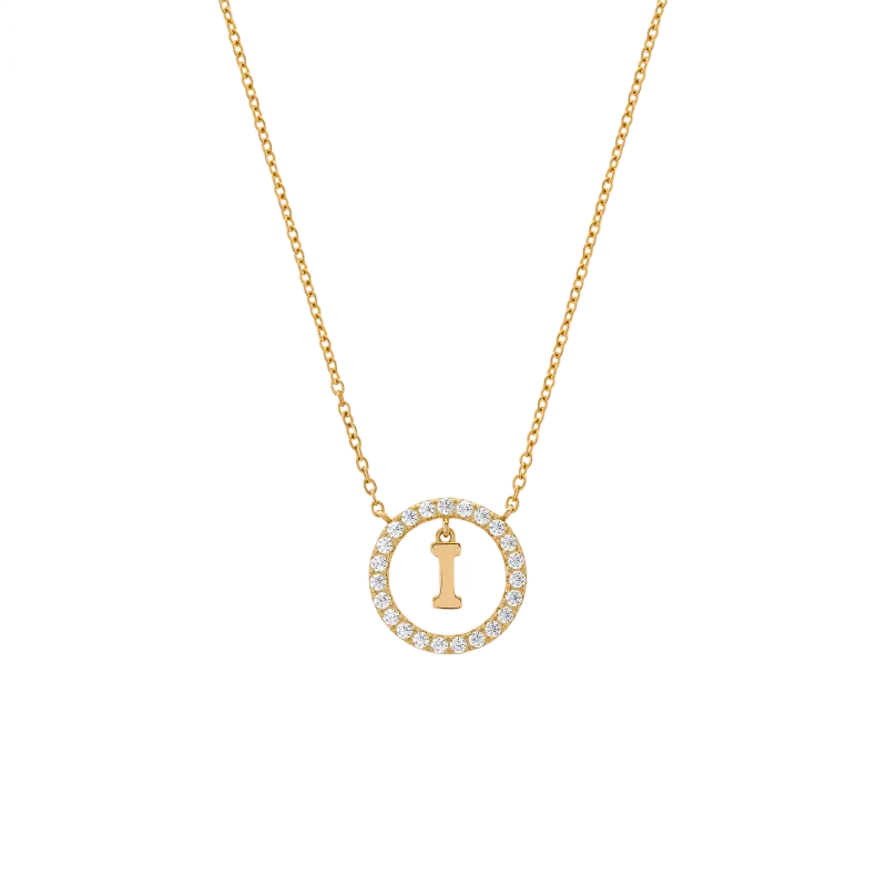 Unike Letter I Necklace UK.CL.1204.0297