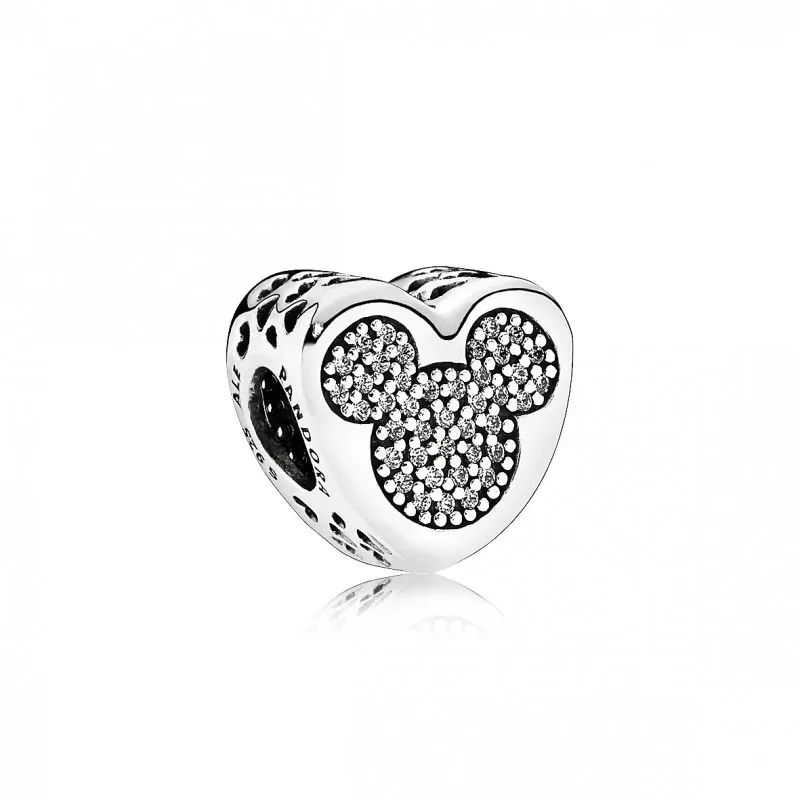 Pandora Charm Disney Mickey & Minnie True Love 792050CZ