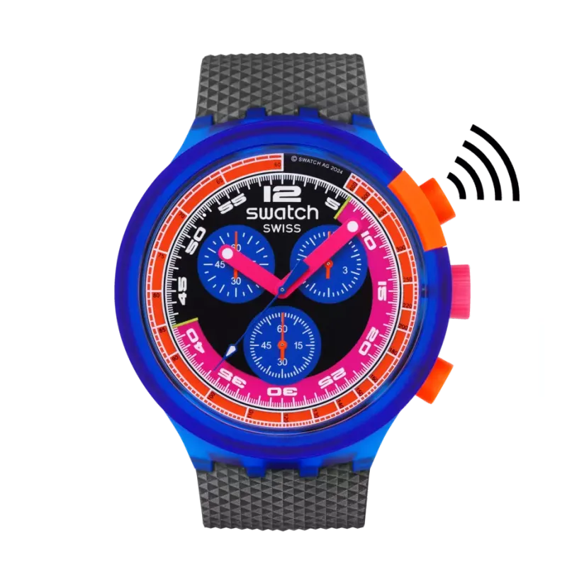 Swatch NEON PARTY TO THE MAX PAY! SB06N101-5300