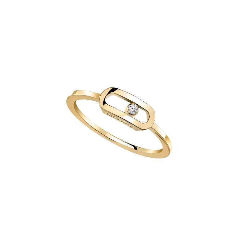 Messika Move Uno Diamond Ring in Yellow Gold MEK43AN10055YG54