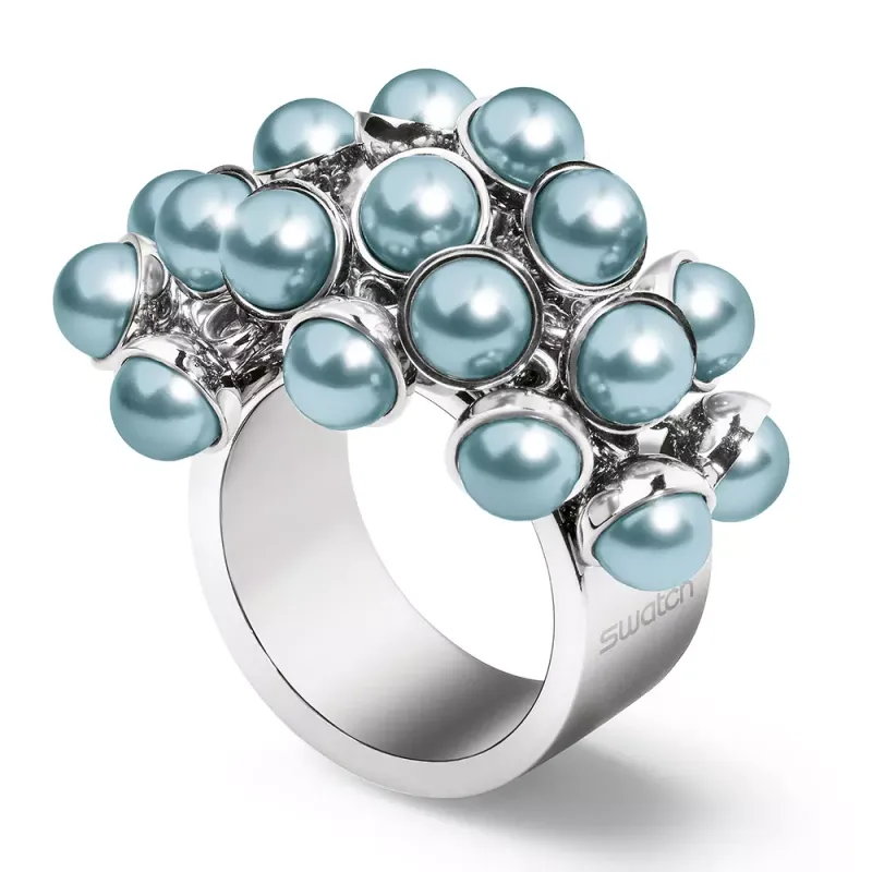Swatch Love Explosion Ring Blue Pea Ring JRS032-5