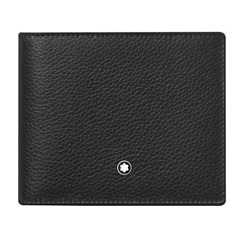 Montblanc Meisterstuck Soft Grain Wallet 6cc Black                     126250