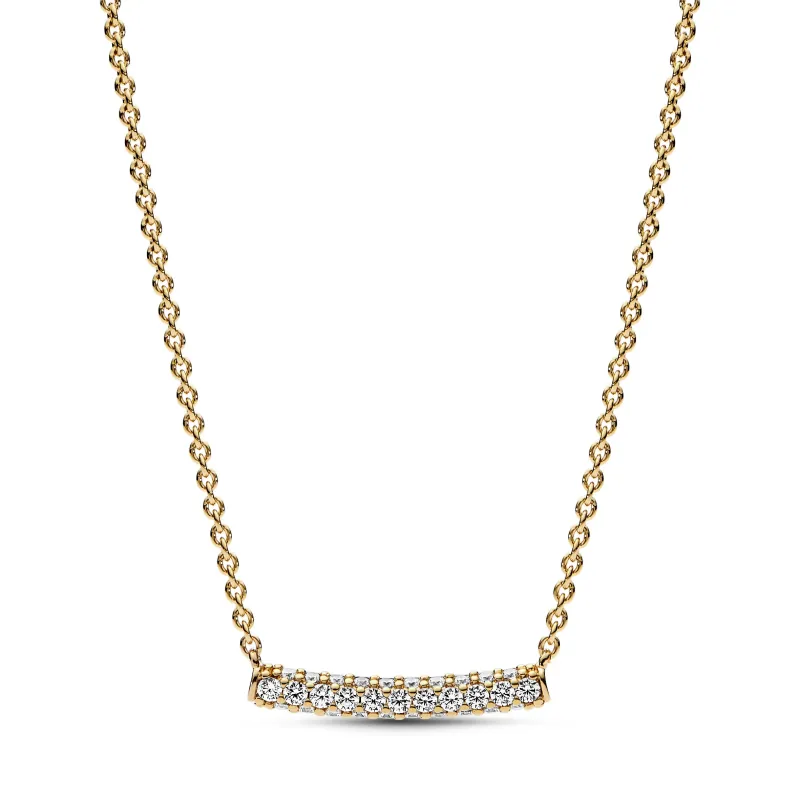 Pandora Pavé Single-row Bar Collier Necklace 362635C01-45