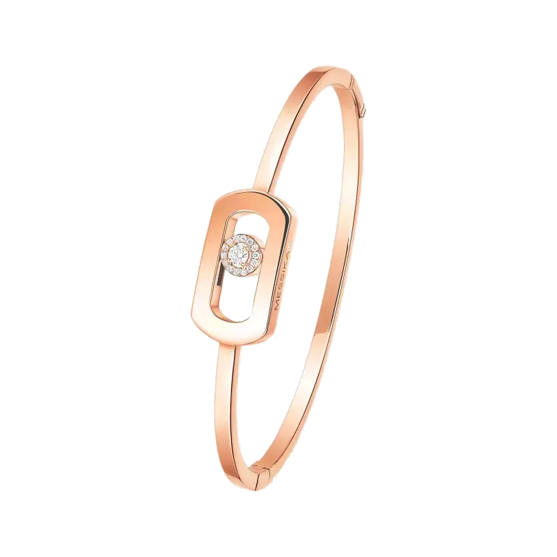 Messika So Move Diamond Bangle in Pink Gold PU.13757.PG.MEDIUM