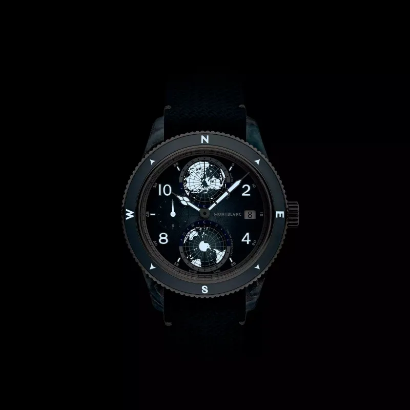 Montblanc 1858 Geosphere 0 Oxygen Mount Vinson Limited Edition 134019