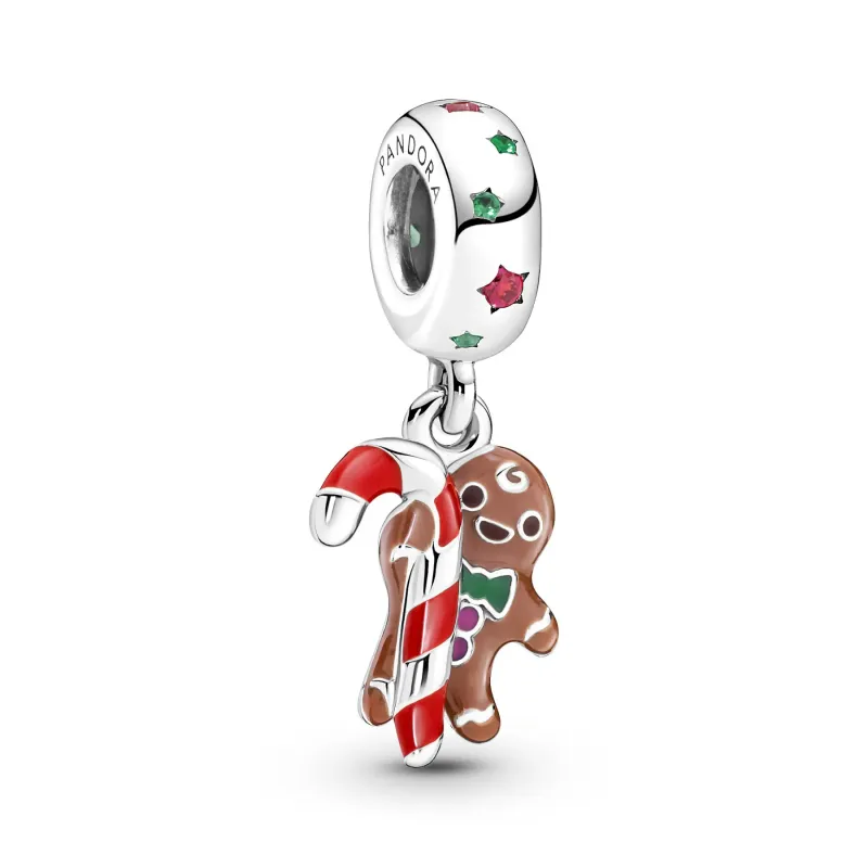 Pandora Conta Pendente Boneco de Gengibre 799637C01