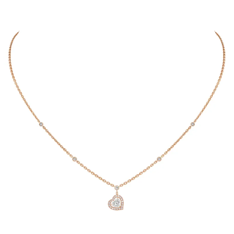 Messika Fio Joy Ouro Rosa com Diamantes MEK.10.FI.11437.PG