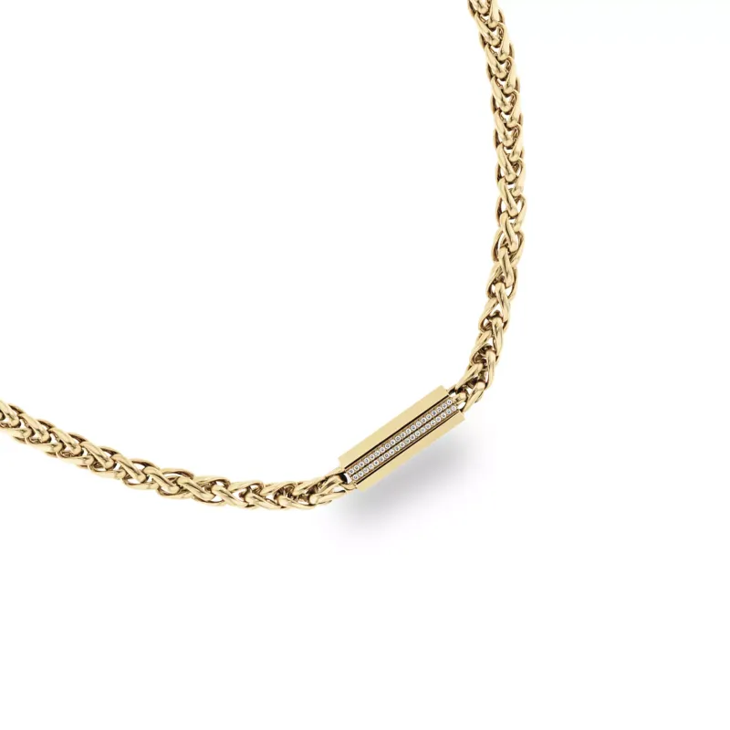 Tommy Hilfiger Colar Snake Dourado 2780873