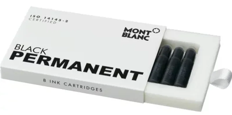 Montblanc Ink Cartridge Permanent Black 107757