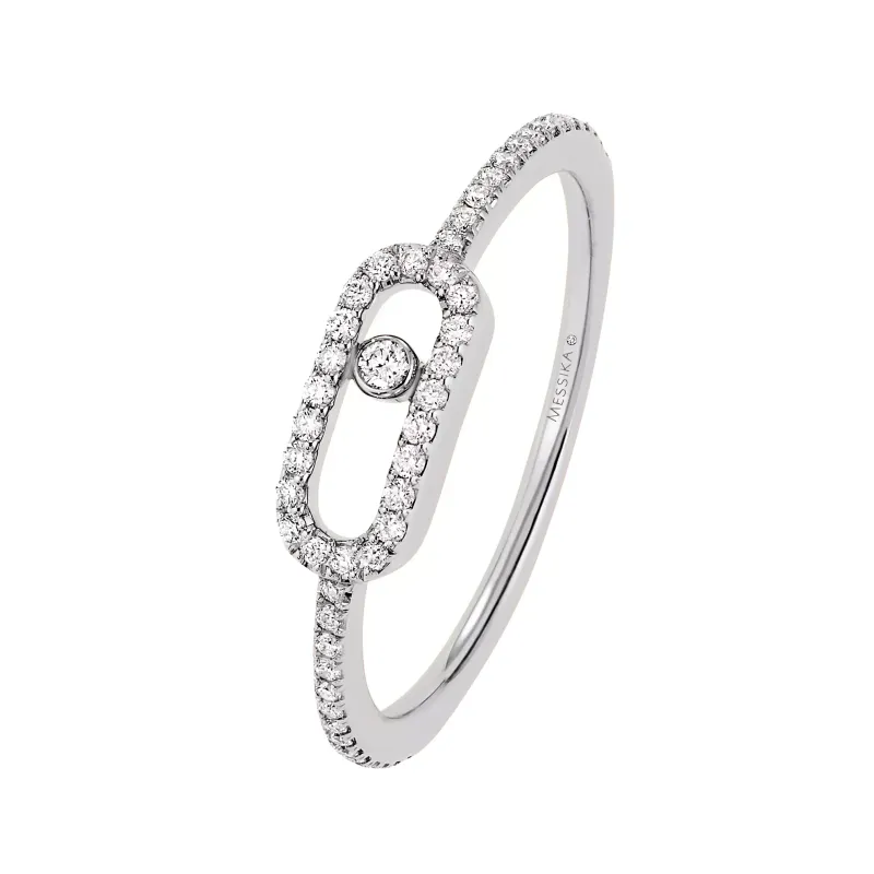 Messika Anel Ouro Branco com Diamantes MEK01AN05630WG53