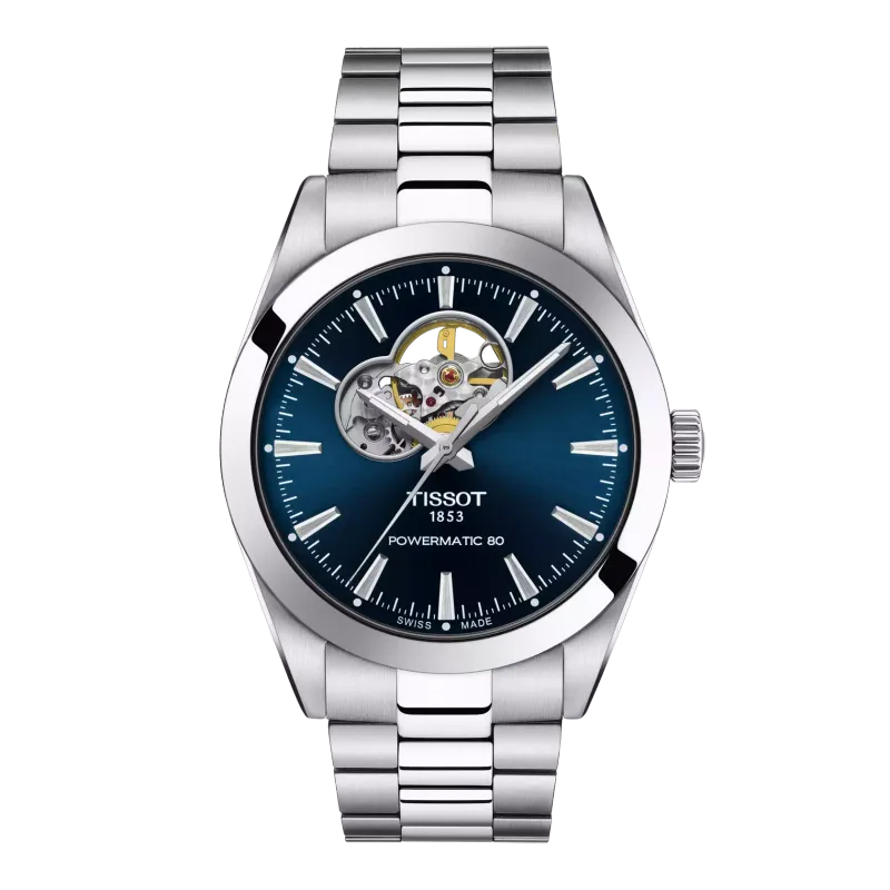 Tissot TISSOT GENTLEMAN OP.HEART P80 blue/stl T127.407.11.041.01