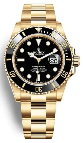 Imagem Rolex Submariner Date Ouro Amarelo 41mm