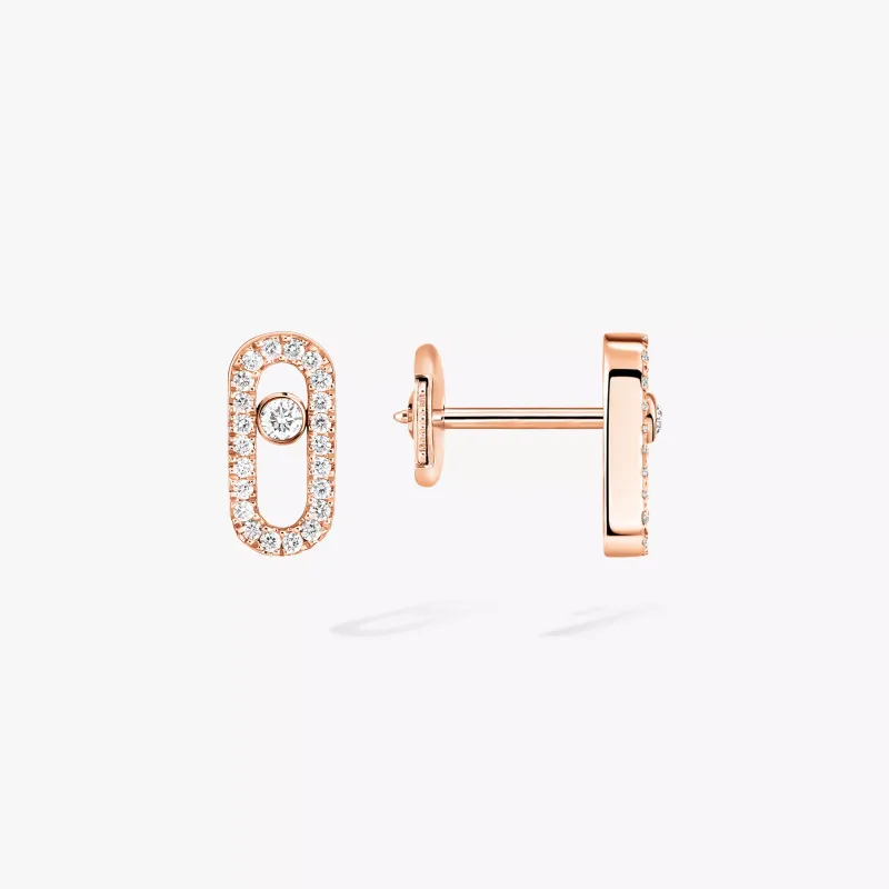 Messika Brincos Move Classic OR c/diam MEK.01.BR.05634.PG
