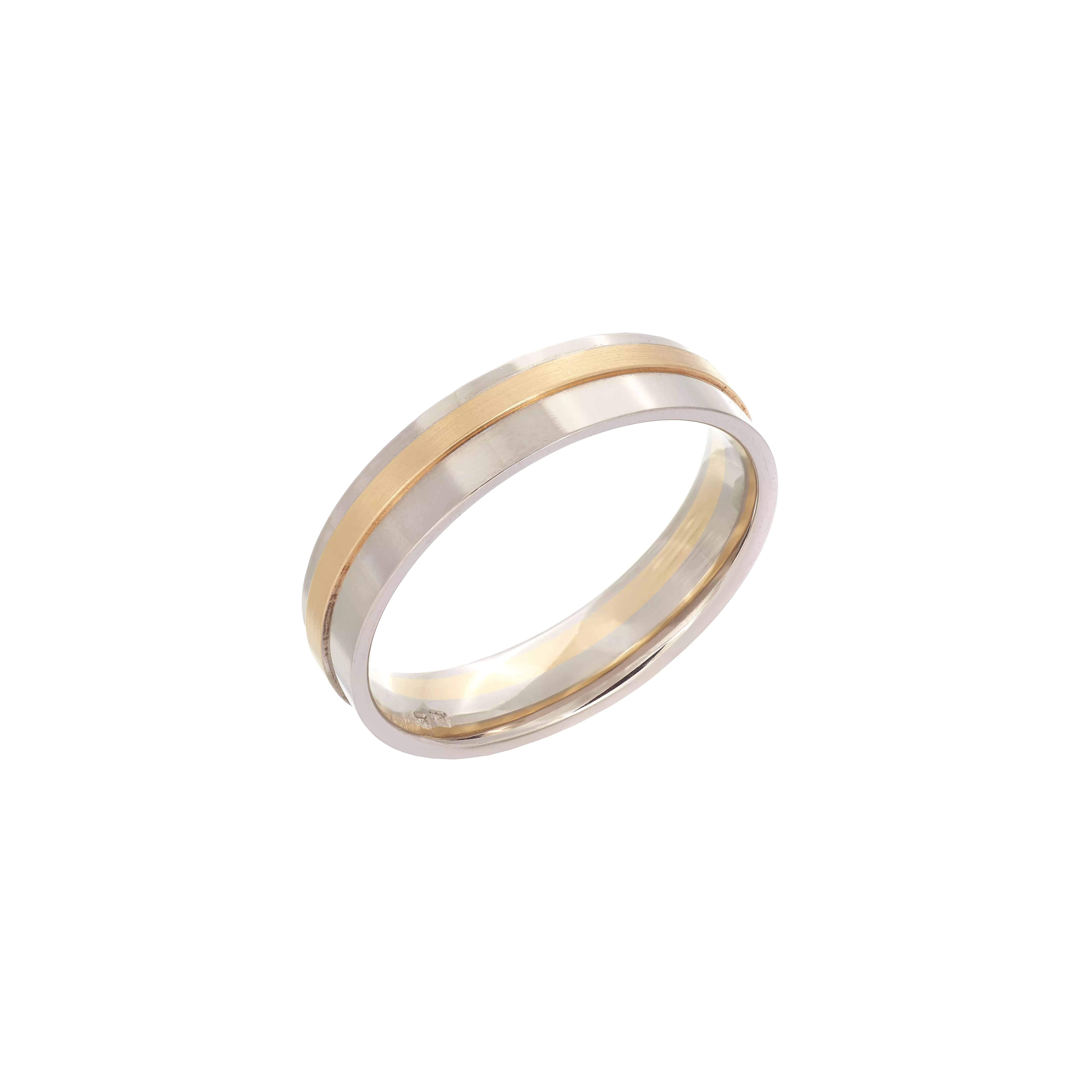 Bicolor Wedding Ring