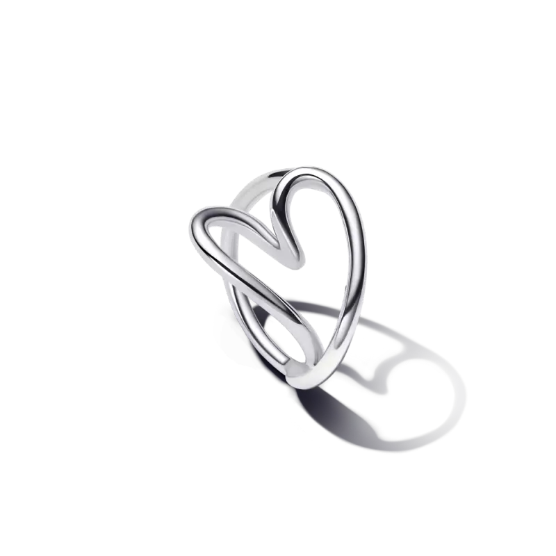 Pandora Anéis conjugáveis com design orgânico 193288C00-50