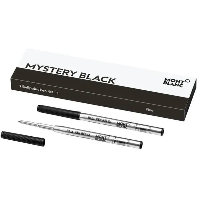Montblanc Recarga BP F 2x1 Mystery Black 128210
