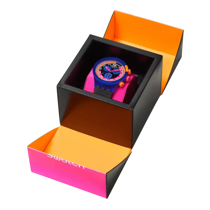 Swatch NEON PARTY TO THE MAX PAY! SB06N101-5300