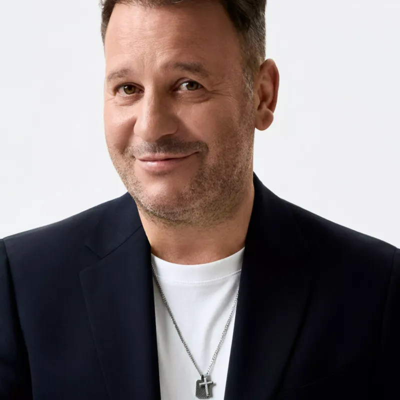 One ONE Men Guardian Steel Necklace OAMN5107SS