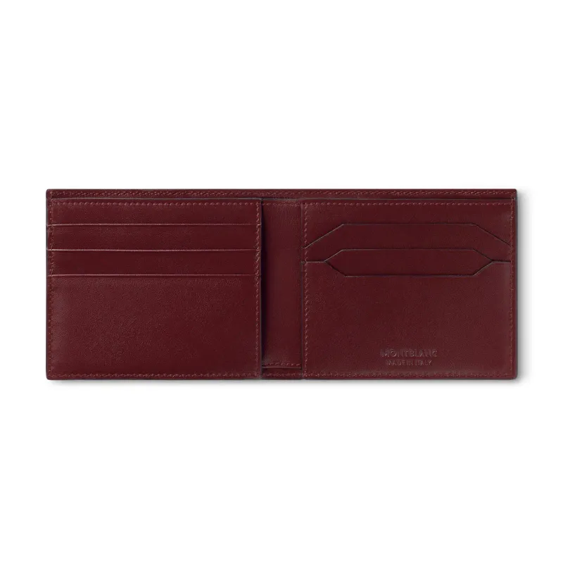 Montblanc Meisterstück Wallet 6cc Sfumato Burgundy 131681