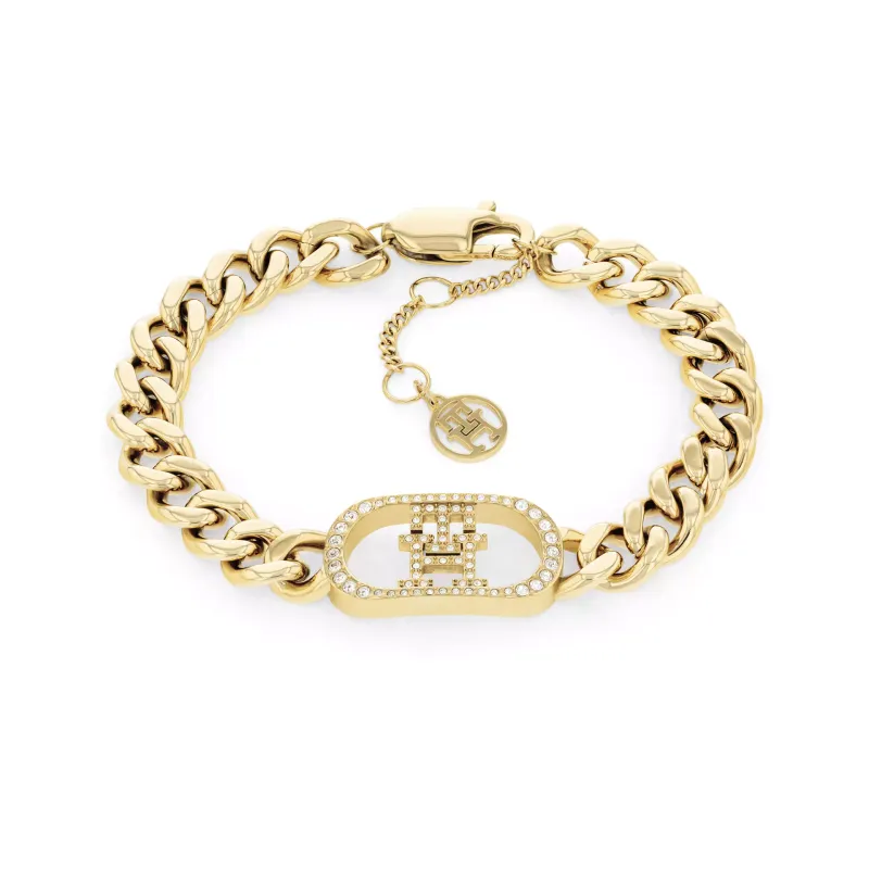 Tommy Hilfiger Gold Monogram Bracelet 2780895